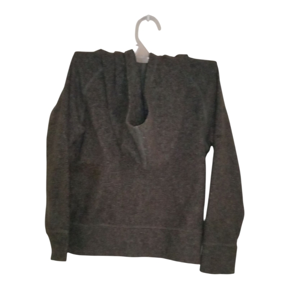 The North Face Kids Charcoal Hoodie with Neon Accents Size XXS 5 - Picture 2 of 3